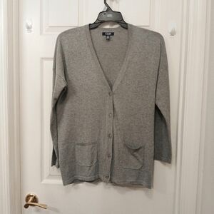 Chap's Cardigan Women's Size M Gray
